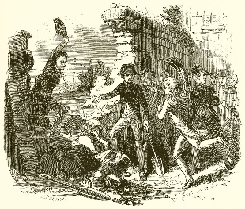 El joven Napoleón Bonaparte de English School