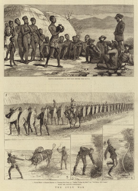 La guerra zulú de English School