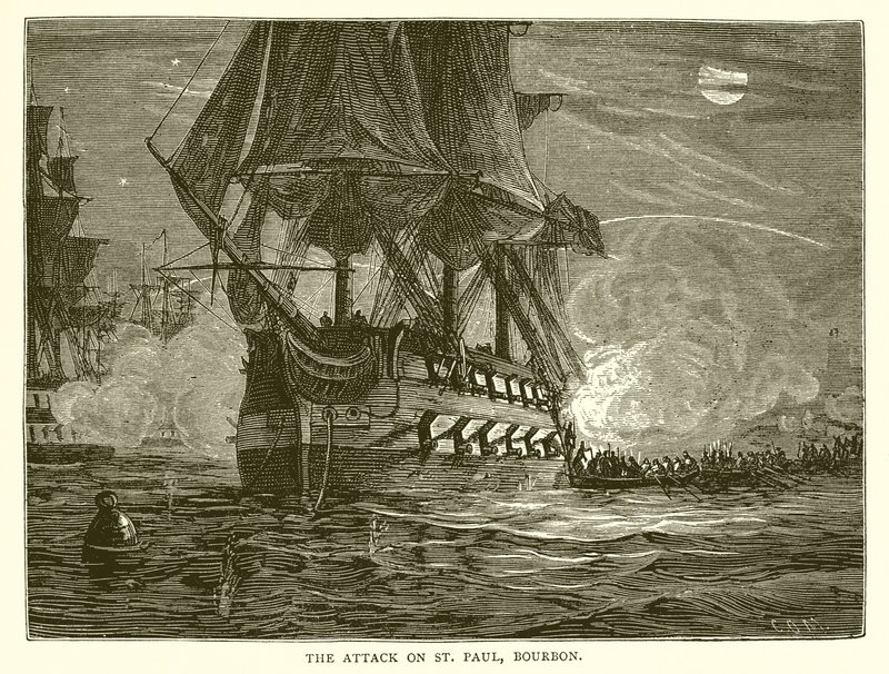 El ataque a San Pablo, Bourbon de English School