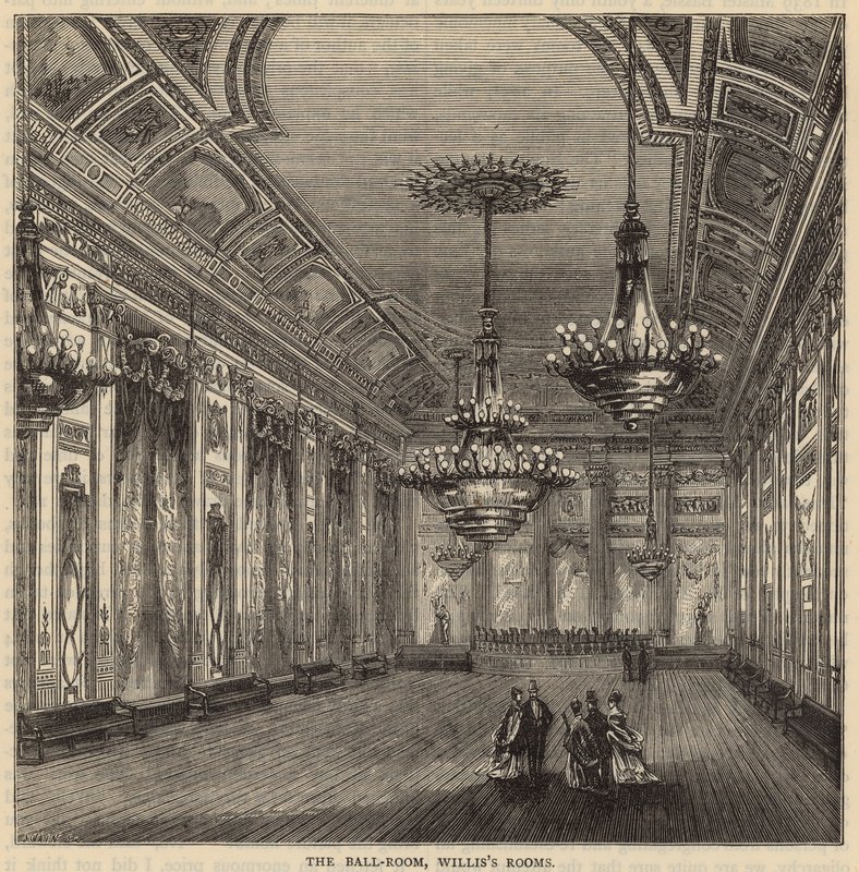 El salón de baile, Salas de Willis de English School