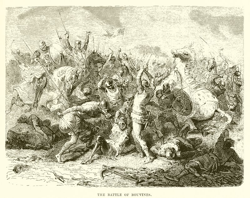 La batalla de Bouvines de English School