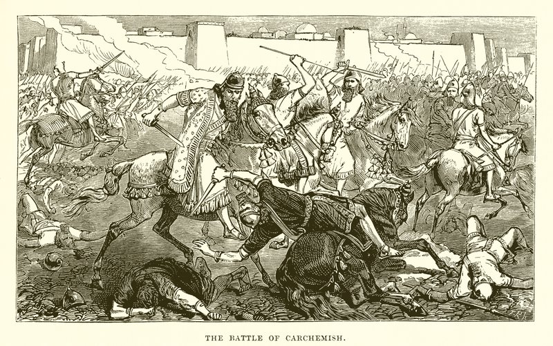 La batalla de Carquemis de English School