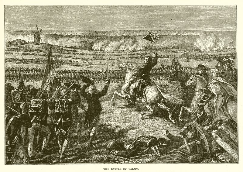 La batalla de Valmy de English School