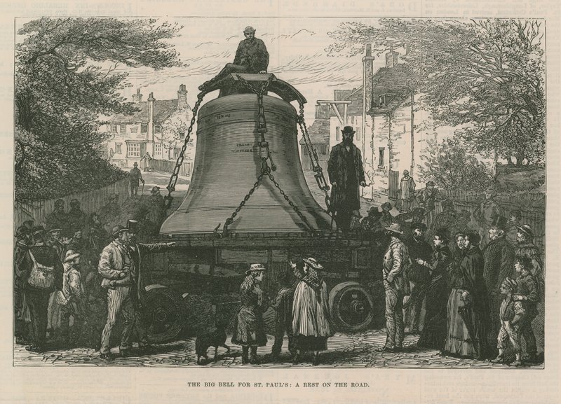 La gran campana para la Catedral de San Pablo de English School