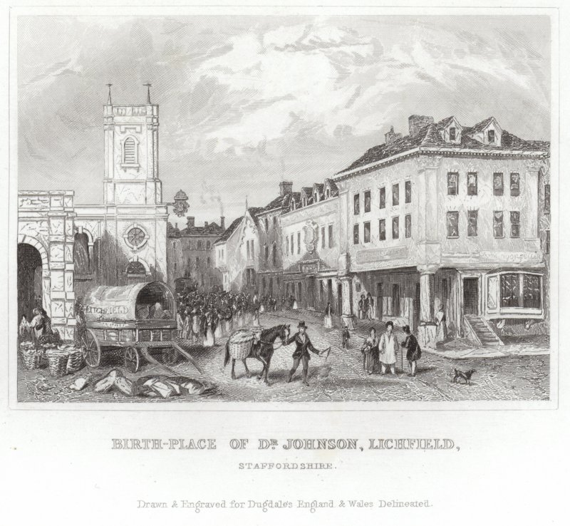 El lugar de nacimiento del Dr. Johnson de English School