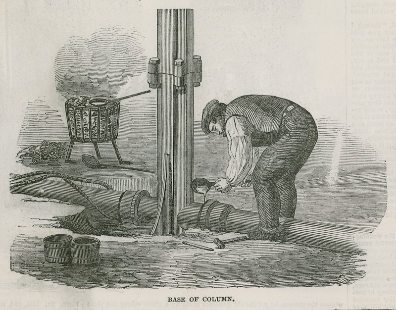 El edificio en Hyde Park, Londres, para la Gran Exposición de 1851 de English School