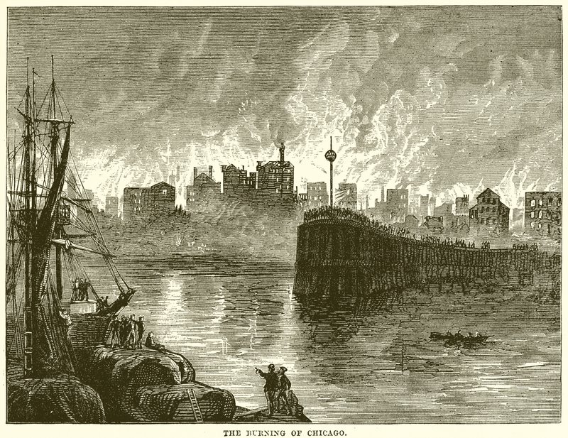 El incendio de Chicago de English School
