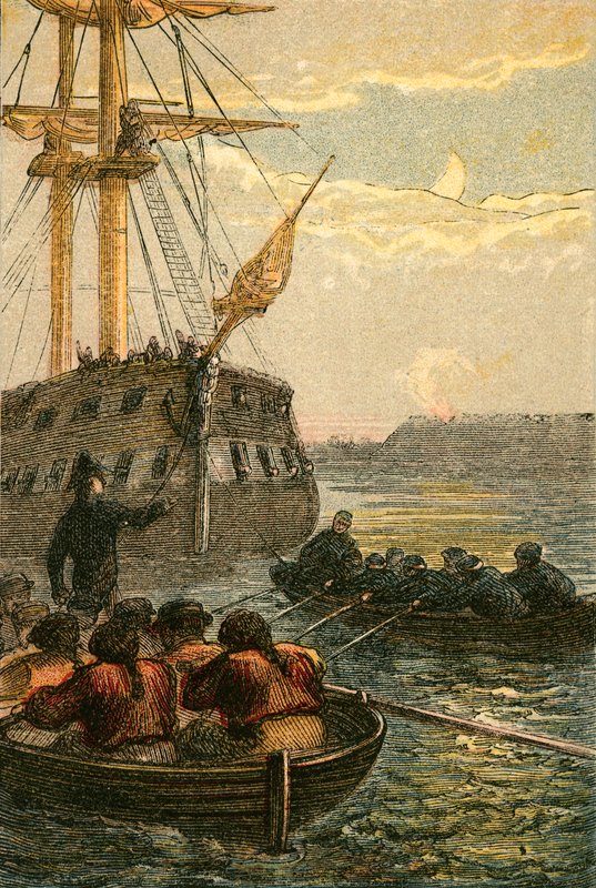 La captura de la Hermione de English School