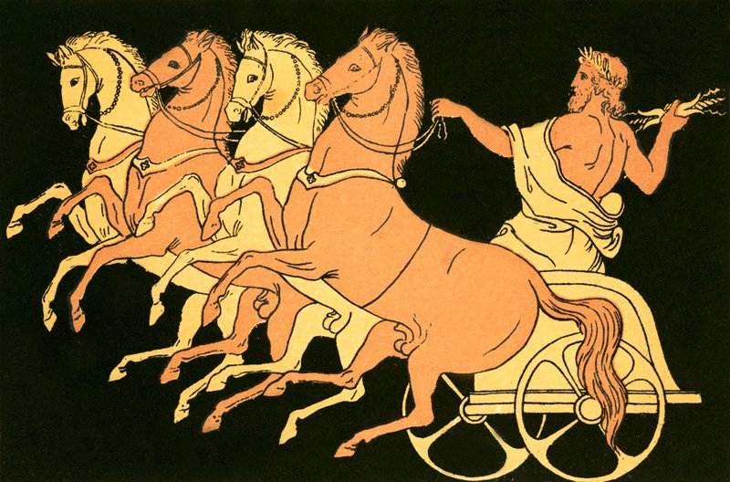 El carro de Zeus de English School