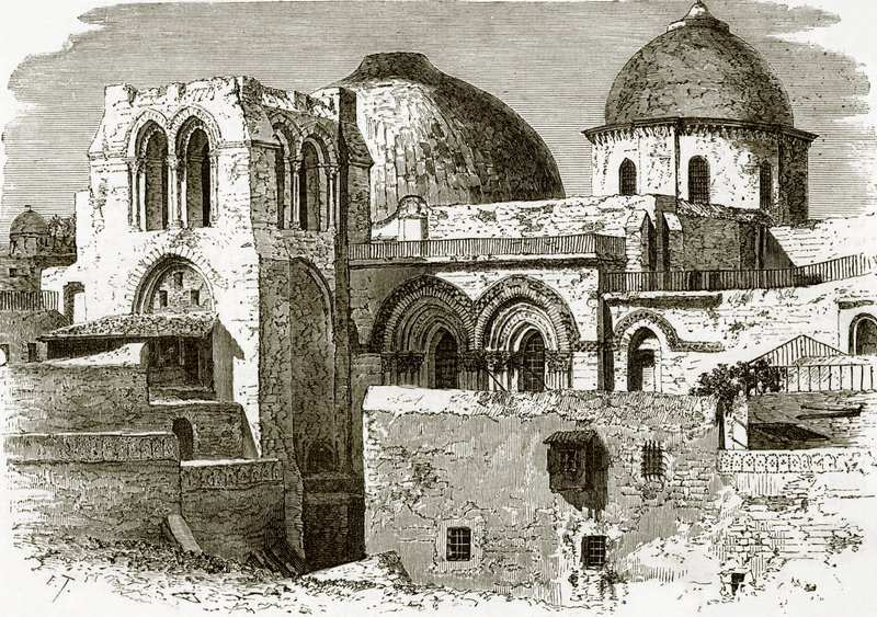 La iglesia del Santo Sepulcro en Jerusalén de English School