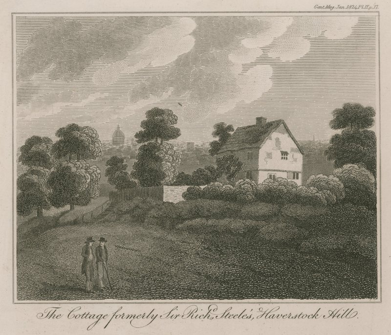La cabaña que anteriormente pertenecía a Sir Richard Steele, Havelock Hill de English School