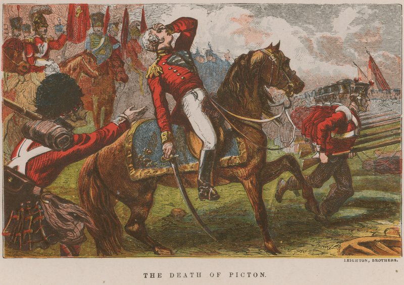 La muerte de Picton de English School