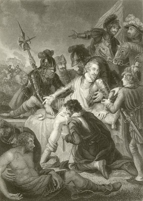 La muerte de Sir Philip Sidney de English School