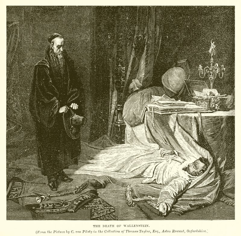 La muerte de Wallenstein de English School