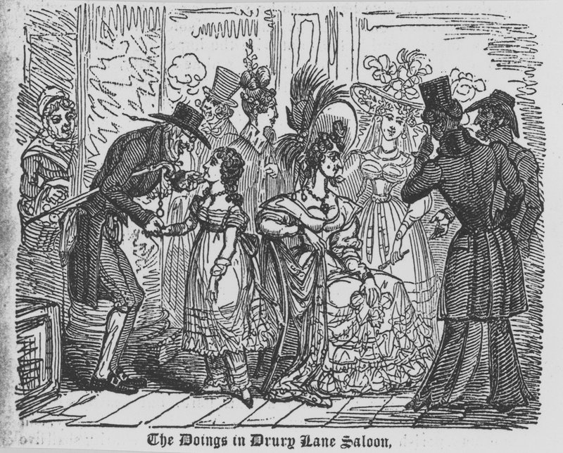Las actividades en un Salón de Drury Lane de English School