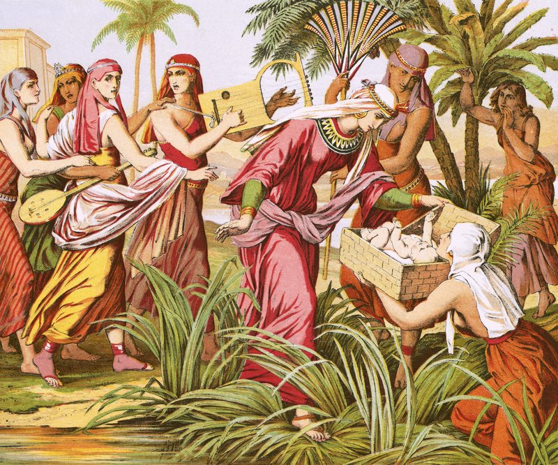 El hallazgo de Moisés de English School