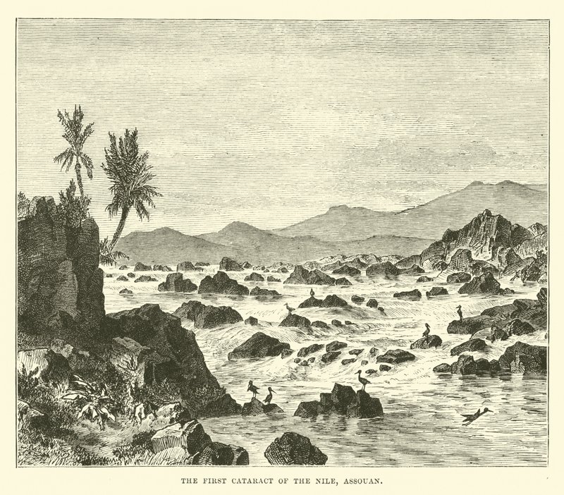 La primera catarata del Nilo, Asuán de English School