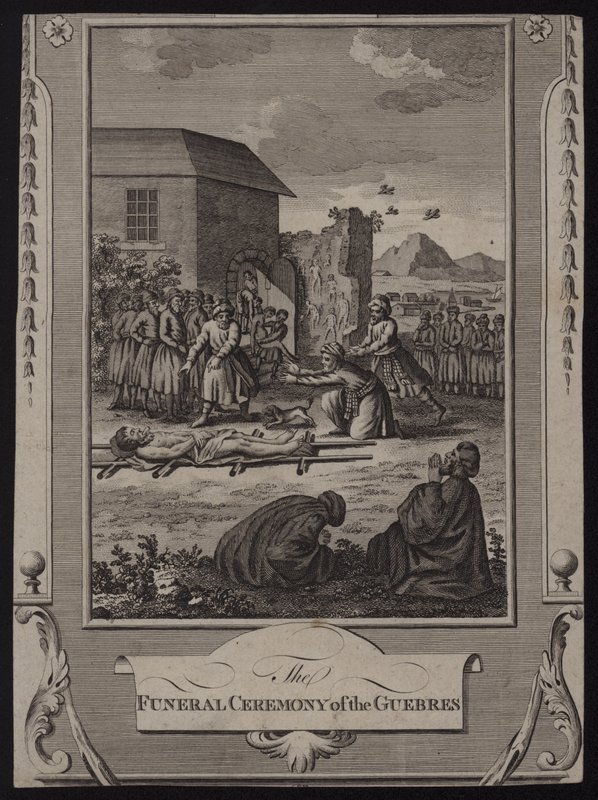 La ceremonia fúnebre de los Guebres de English School