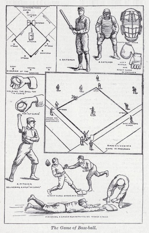El juego de béisbol de English School