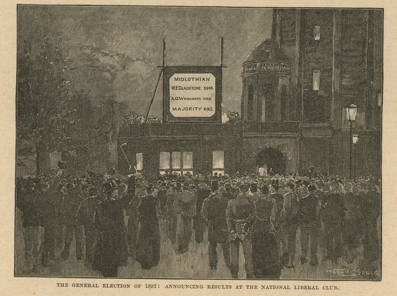 La elección general de 1892 de English School