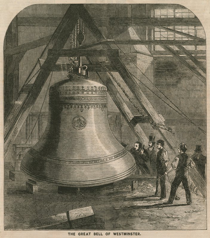 La gran campana de Westminster de English School