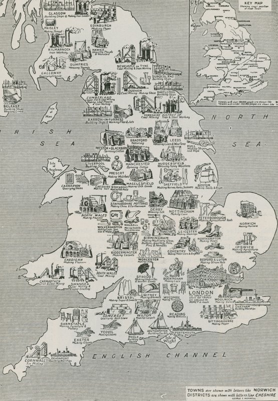La agrupación de las industrias británicas de English School