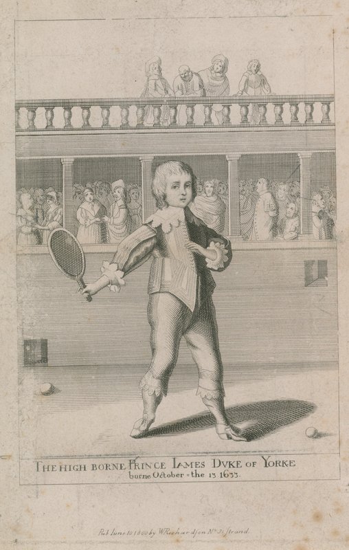 El príncipe de alta cuna James de English School