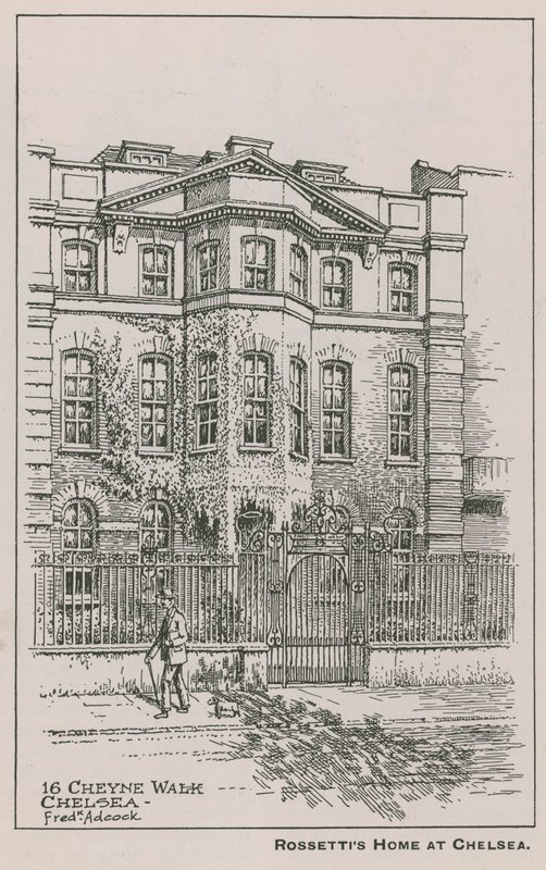La casa de Dante Gabriel Rossetti de English School