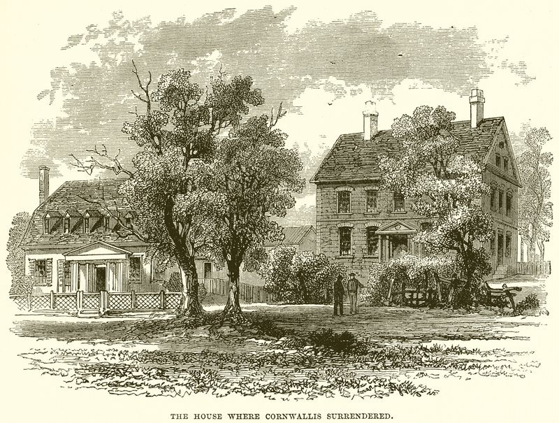 La casa donde se rindió Cornwallis de English School