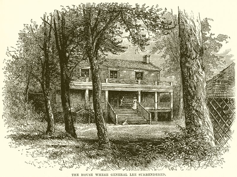 La casa donde se rindió el General Lee de English School