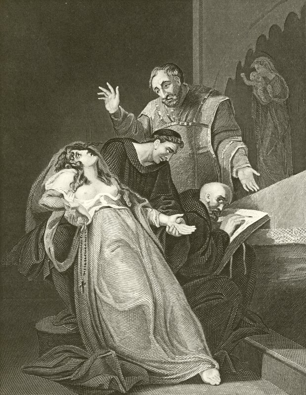 La impostura de la Santa Doncella de Kent de English School