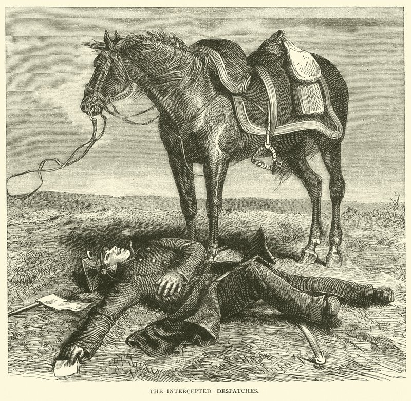 Los despachos interceptados, enero 1871 de English School