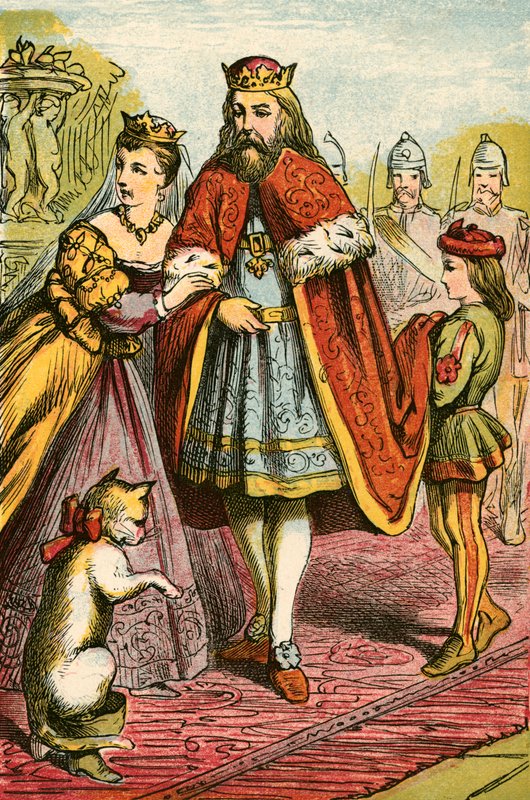 El rey y la princesa visitan al marqués de English School