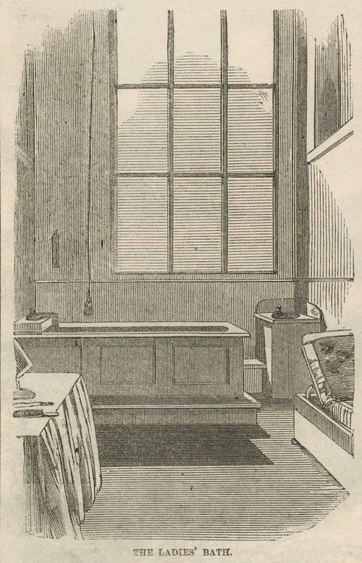 El baño de damas de English School