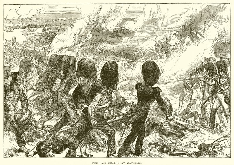 La última carga en Waterloo de English School
