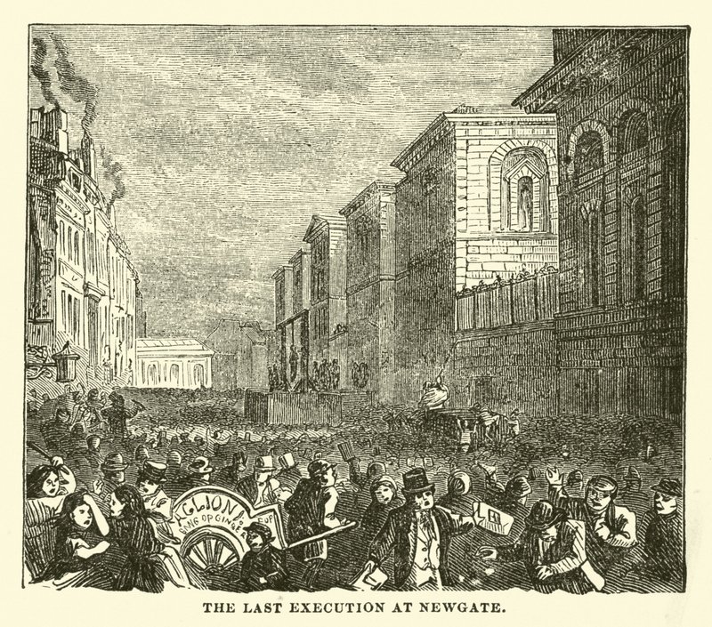 La última ejecución en Newgate de English School