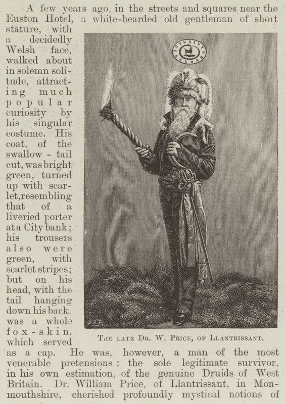 El difunto Dr. W Price, de Llantrissant de English School
