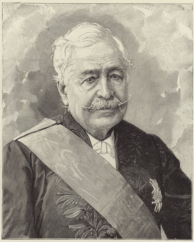 El difunto M. Ferdinand de Lesseps de English School