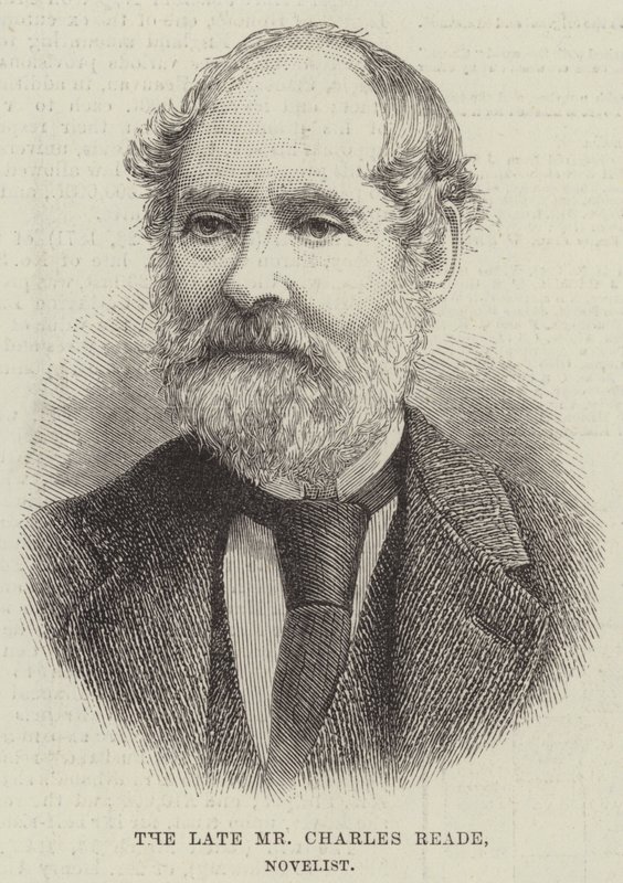 El difunto Sr. Charles Reade, novelista de English School