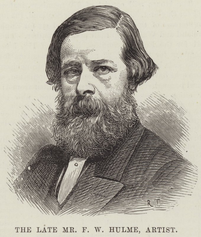 El difunto Sr. F W Hulme, Artista de English School