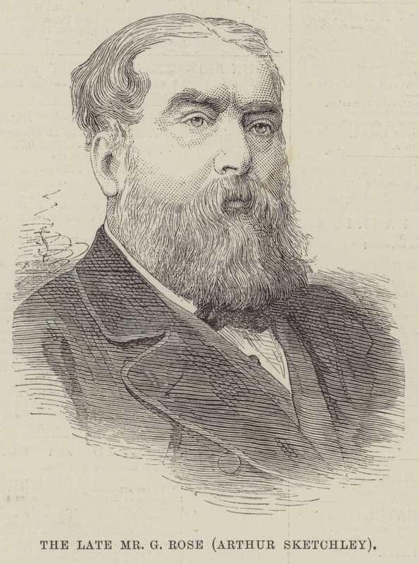 El difunto Sr. G Rose, Arthur Sketchley de English School