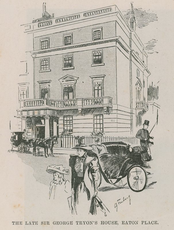 Casa del difunto Sir George Tryon, Easton Place, Londres de English School