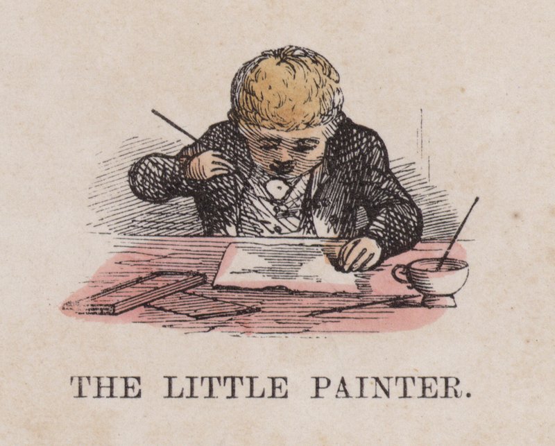 El pequeño pintor de English School