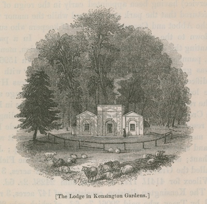La logia en Kensington Gardens de English School