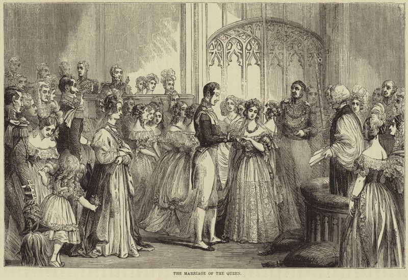 El matrimonio de la Reina Victoria y el Príncipe Alberto de Sajonia-Coburgo y Gotha de English School