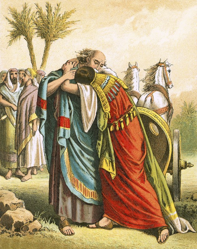 El encuentro de Jacob y José de English School