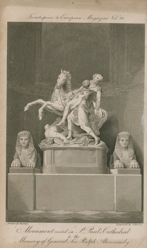 El monumento erigido en la Catedral de San Pablo de English School