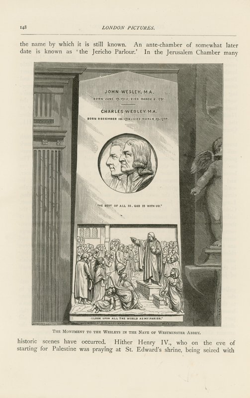 El monumento a los Wesleys de English School