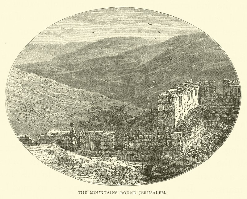 Las montañas alrededor de Jerusalén de English School