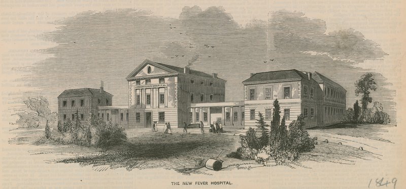 El nuevo Hospital de Fiebre, Londres de English School